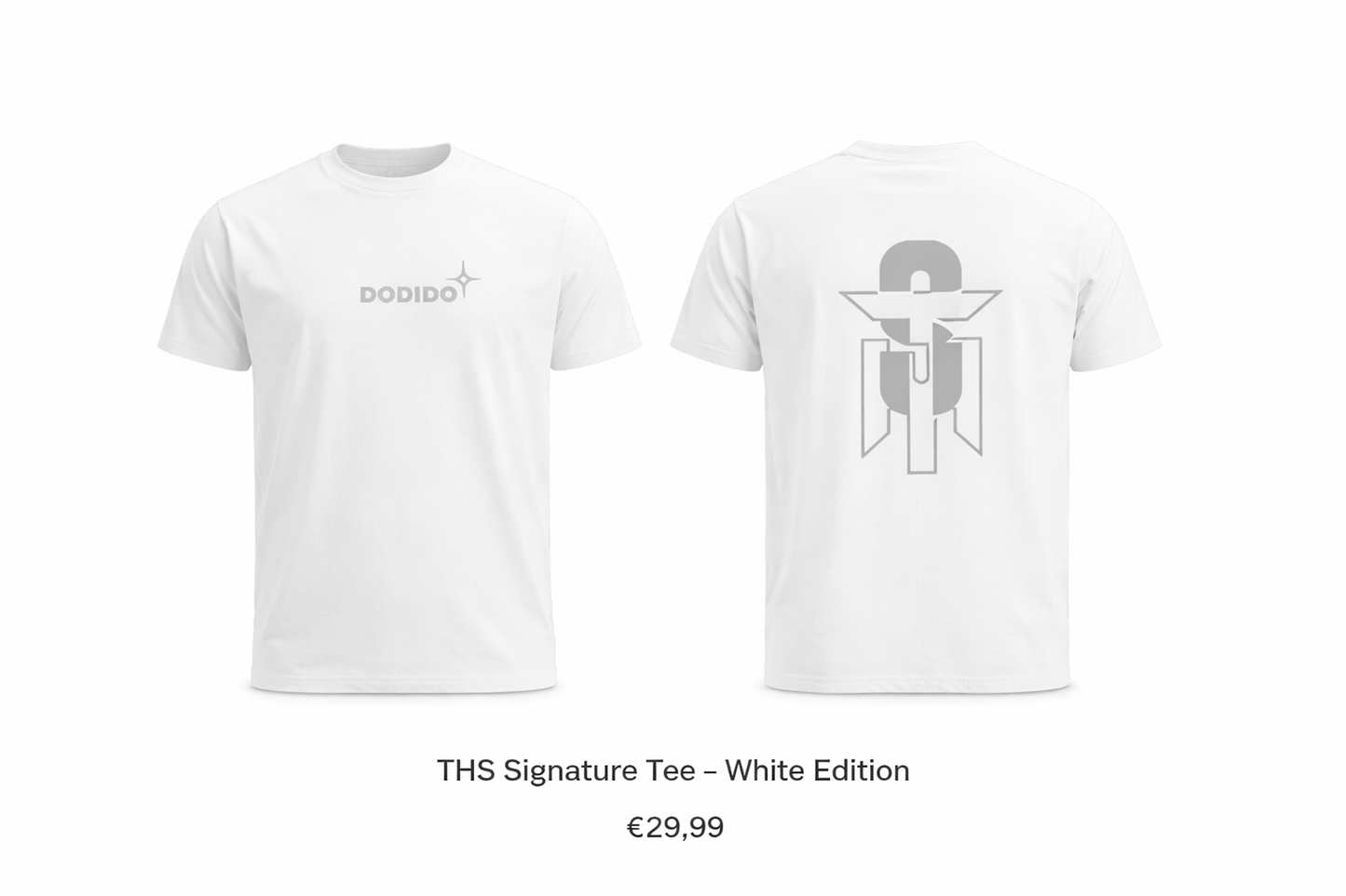 THS Signature Tee – White Edition